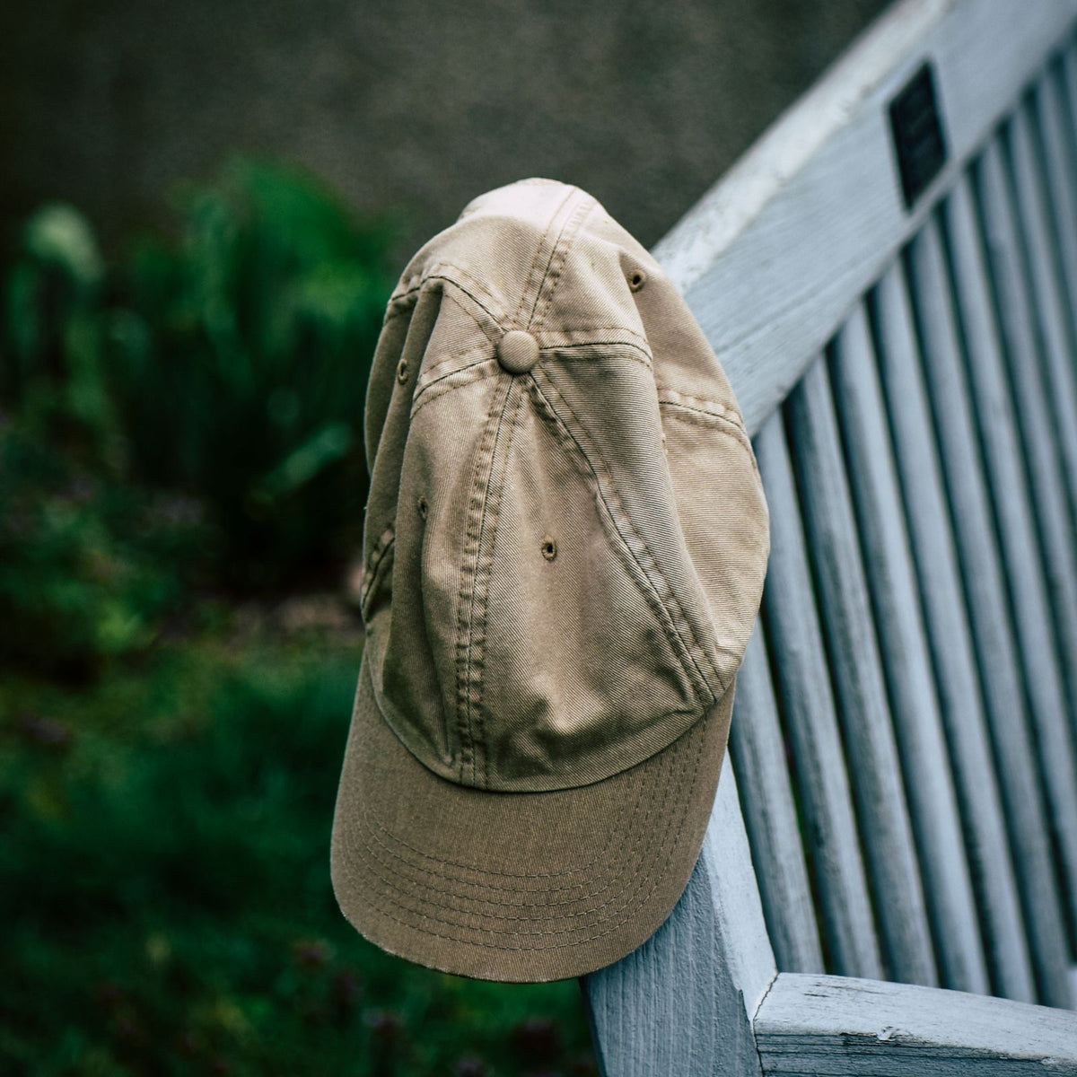 Tan cotton baseball cap